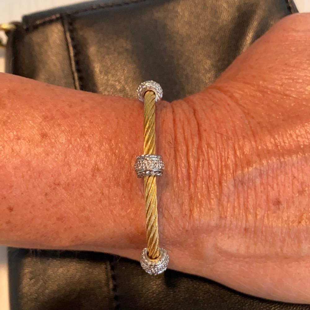 Two-Tone Stackable Bracelet - image 7